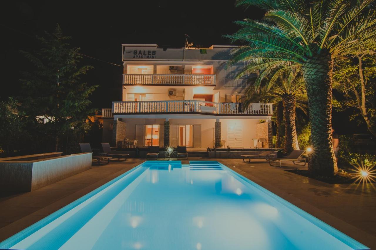 Seagull Pool Apartments & Studios Novalja Luaran gambar